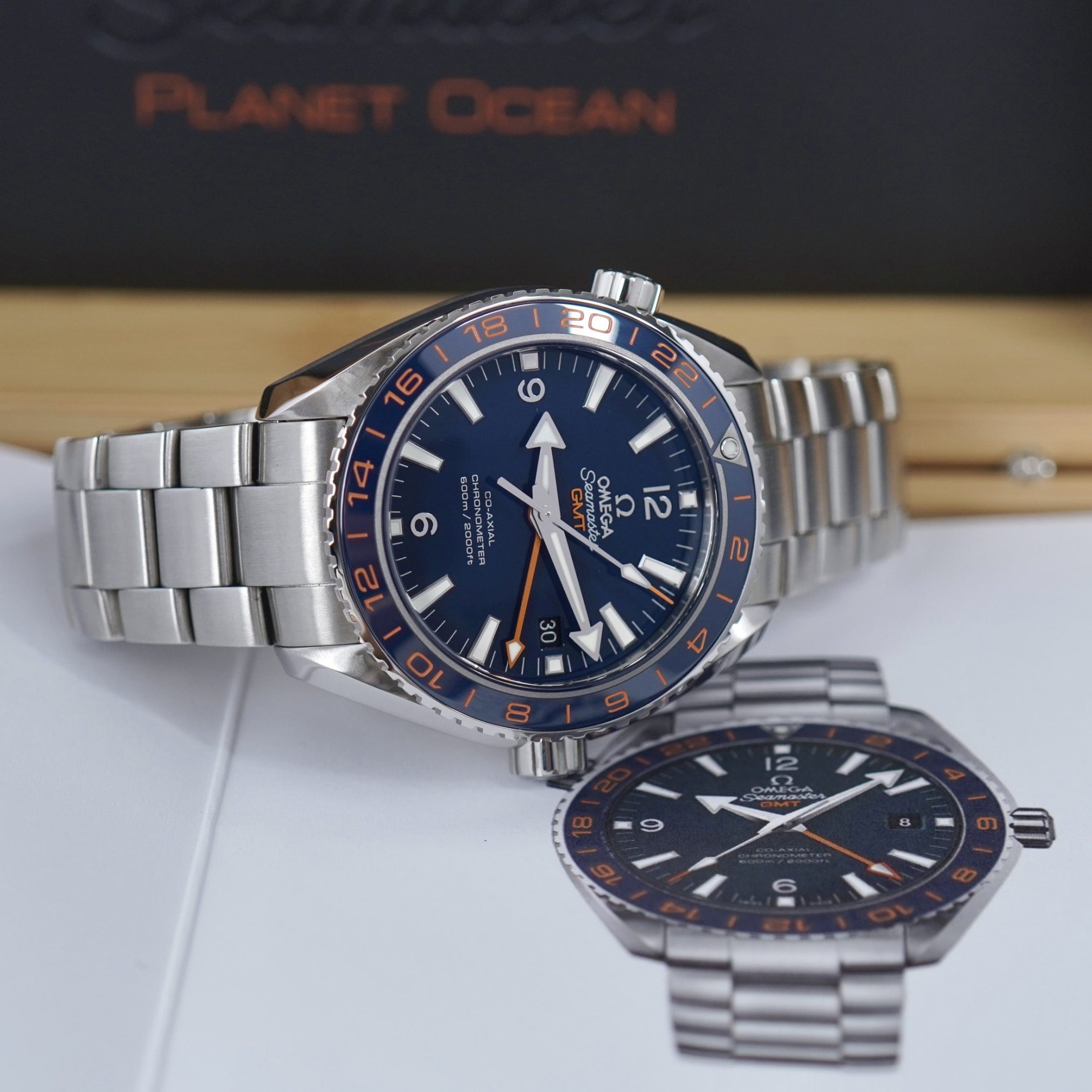 Omega Seamaster Planet Ocean GoodPlanet Chronometer GMT 232.30.44.22.03.001