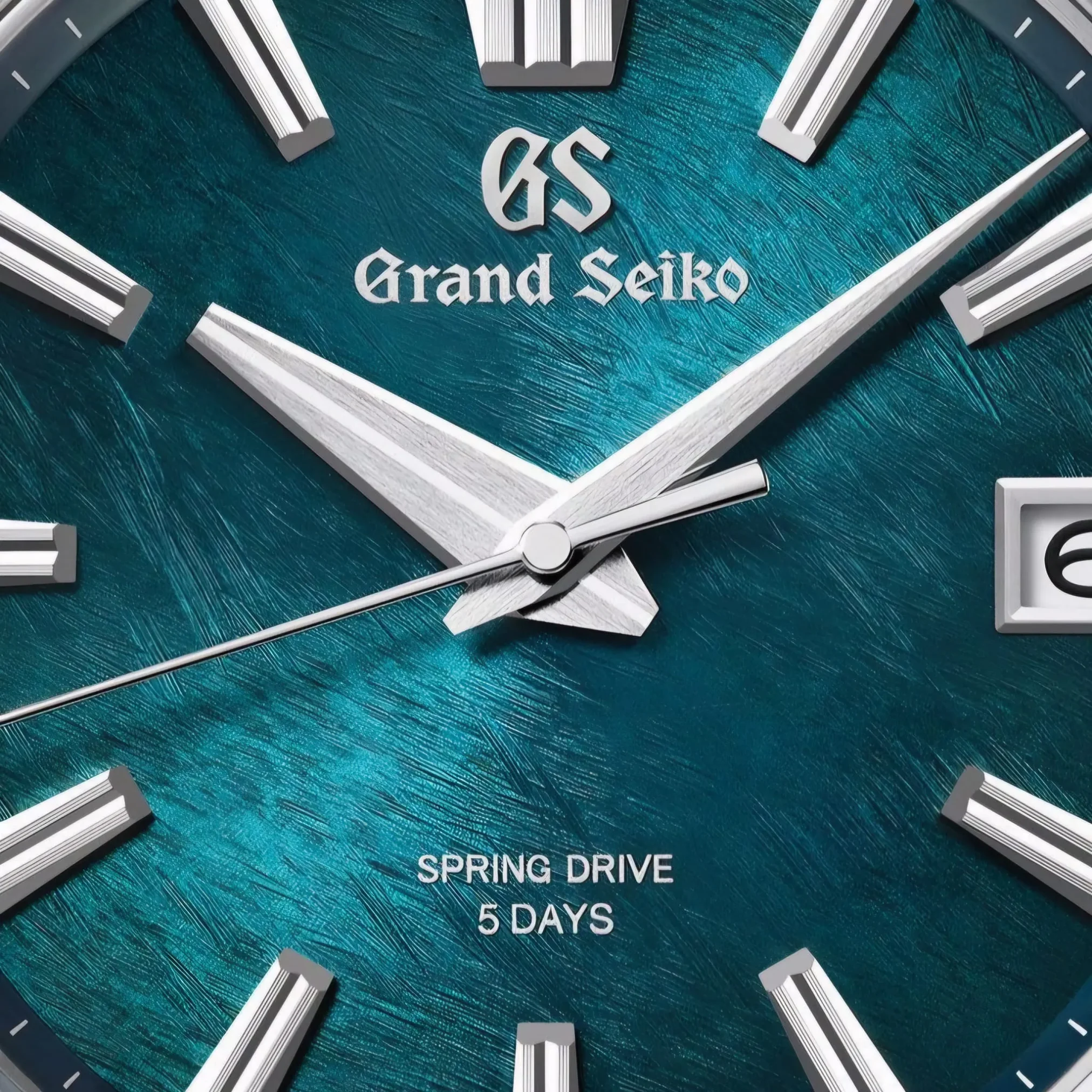 Đồng hồ Grand Seiko Evolution 9 Collection Spring Drive 5 Days "Atera Blue" SLGA025 mặt số màu xanh. Dây đeo bằng titanium. Thân vỏ bằng titanium.