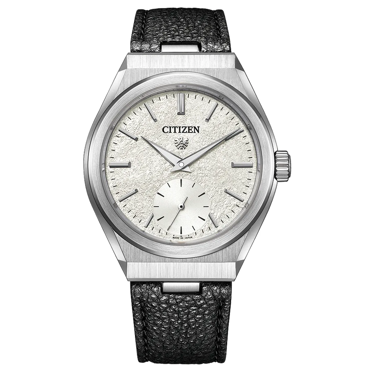 Đồng hồ The Citizen "CITIZEN" Brand Watch 100th Anniversary Limited Edition NC0210-11A mặt số màu trắng. Dây đeo bằng da. Thân vỏ bằng thép.